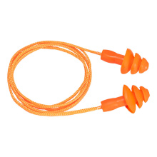 PAIRE DE BOUCHONS D'OREILLES SILICONE A/CORDELETTE